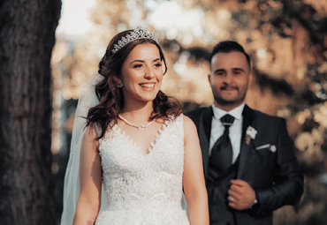 Braut am Hochzeitstag in München